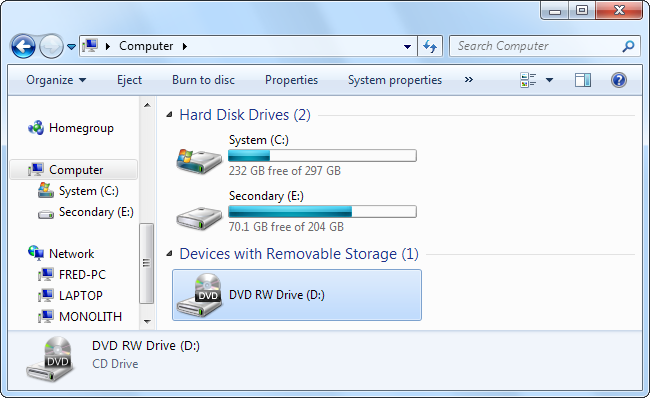 Dvd/cd-rom drivers free download for windows 7